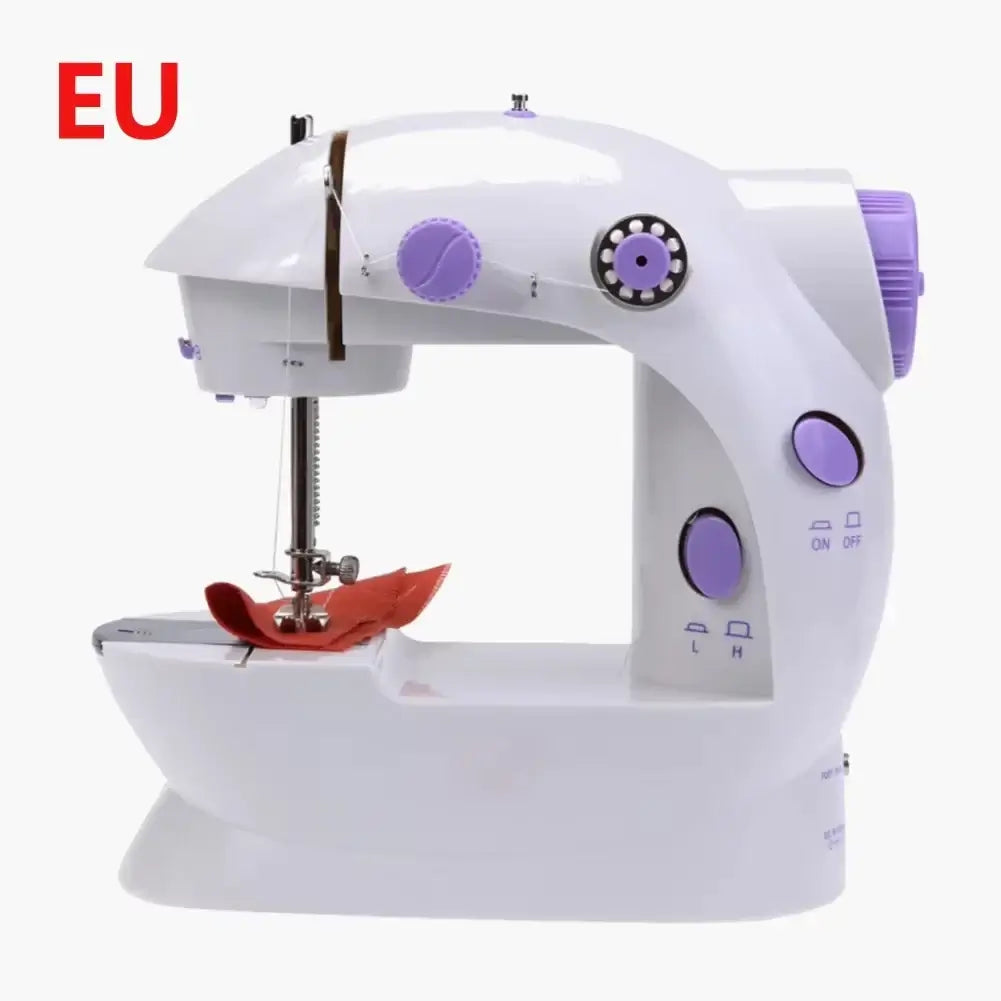 Fashion Portable Sewing Machines Multifunctional Household 202Mini Sewing Machine for Beginner DIY Home Sewing Accessories