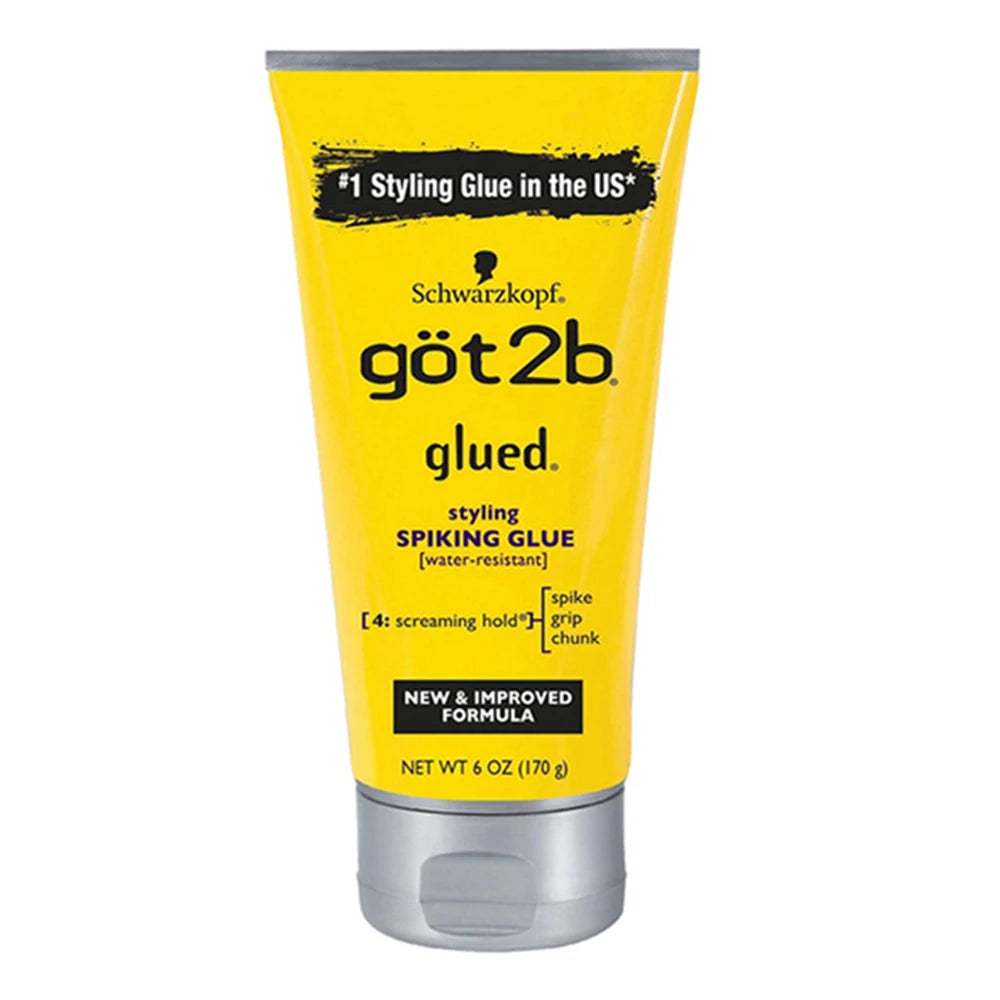 Got2b Glued Invincible Styling Hair Gel Got 2b Ultra Glued Water Resistant Spike Grip Chunk Wig Accessories Strong Hold