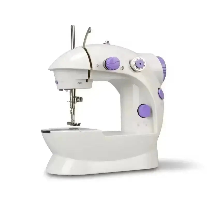 Fashion Portable Sewing Machines Multifunctional Household 202Mini Sewing Machine for Beginner DIY Home Sewing Accessories